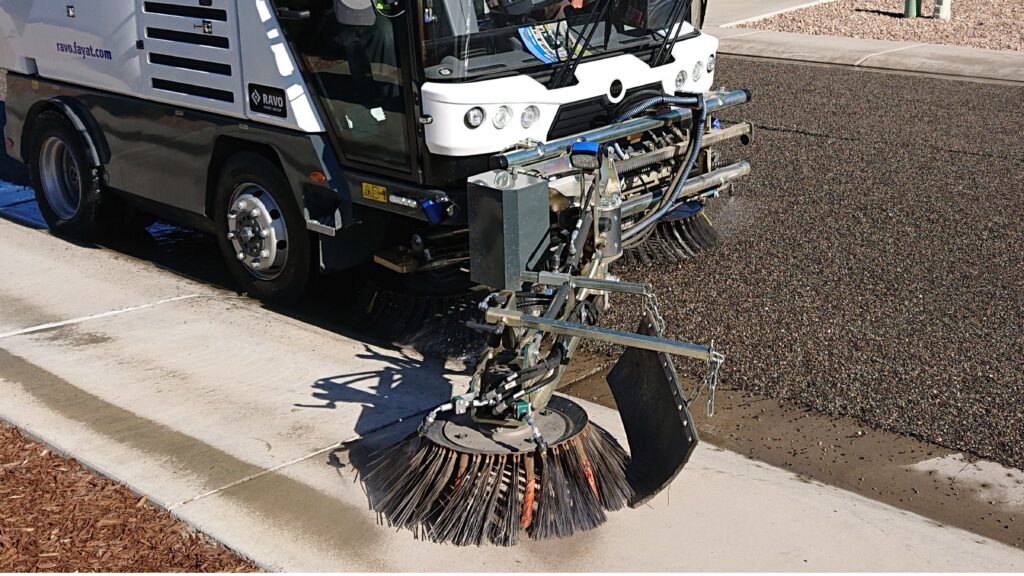street sweeper attachments